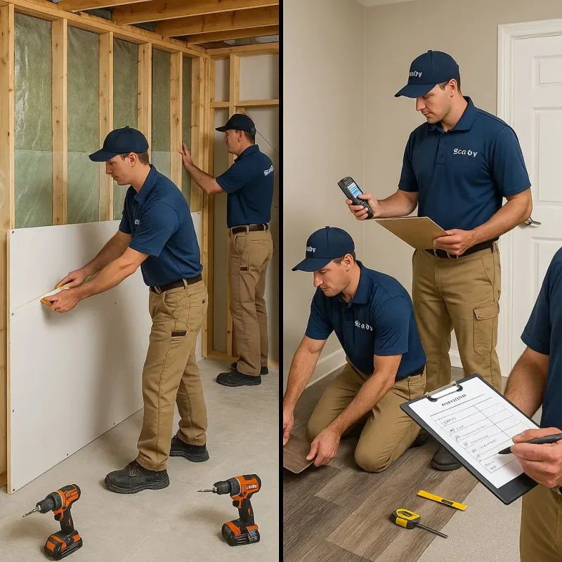 Repairs and Reconstruction process in Lewes, DE